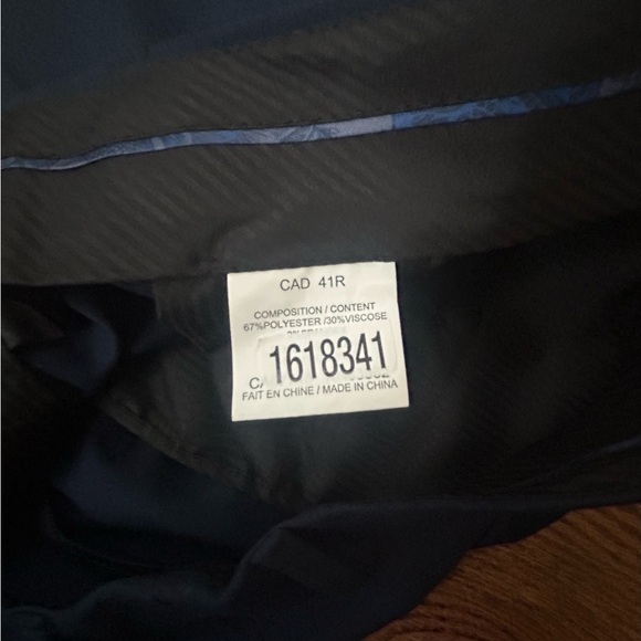 Soul Of London Men’s Dress Pants In Blue Size 41R NWOT - Picture 10 of 10